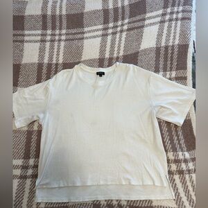 White Everyday Tee by Alexander Jane